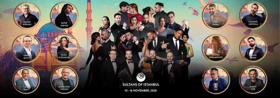 Sultans of Istanbul Tango Marathon & Festival & Cup poster